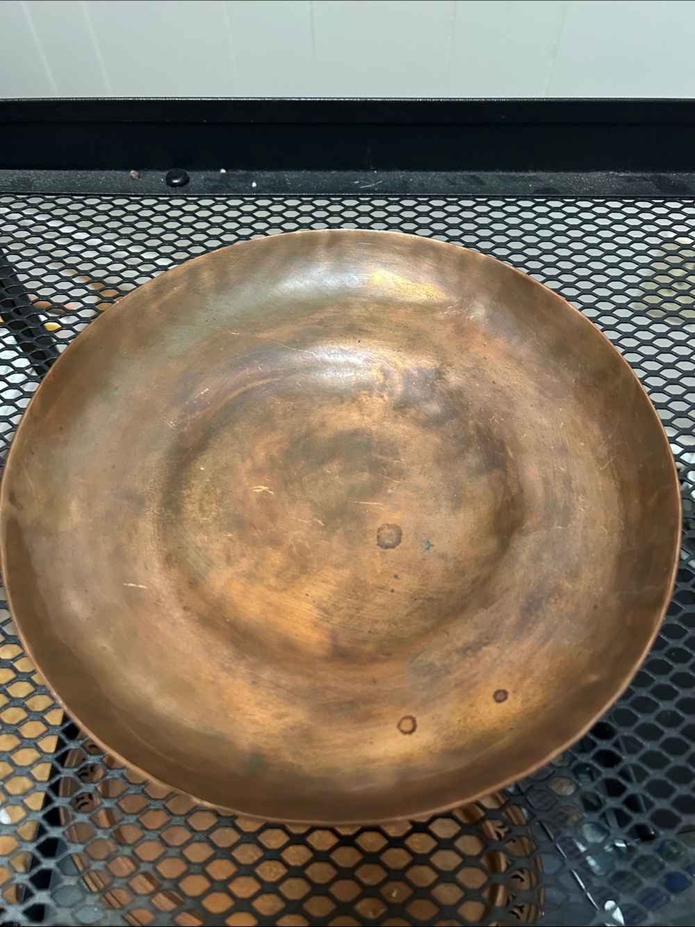Hand Hammered Copper Bowl - 7.75”
